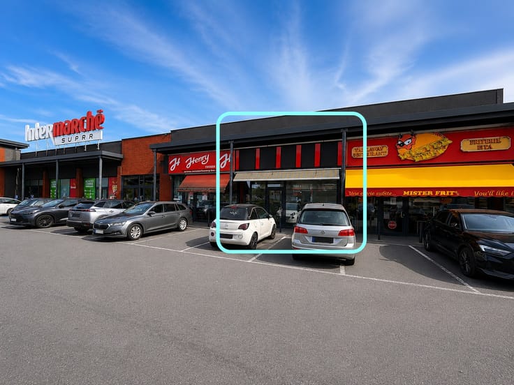 Surface de 23 m² dans centre commercial Bellefleur