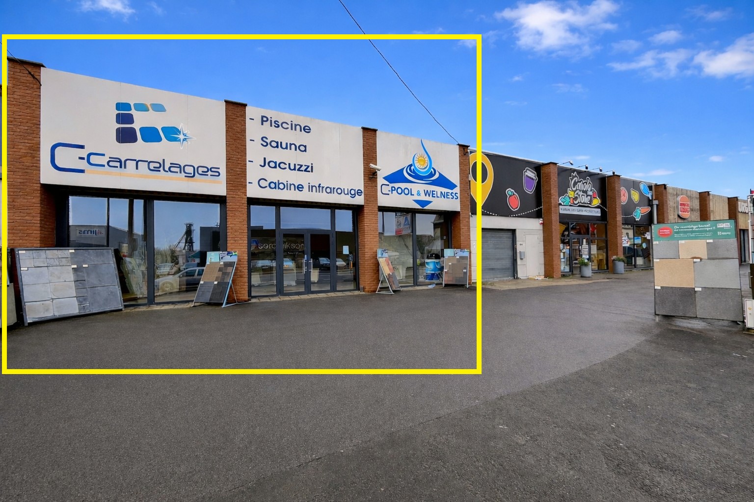 Surface commerciale