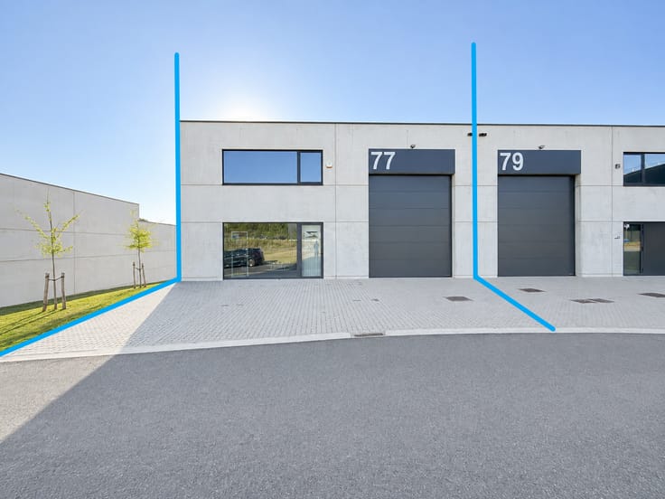 Entrepôt neuf de +/- 205 m²